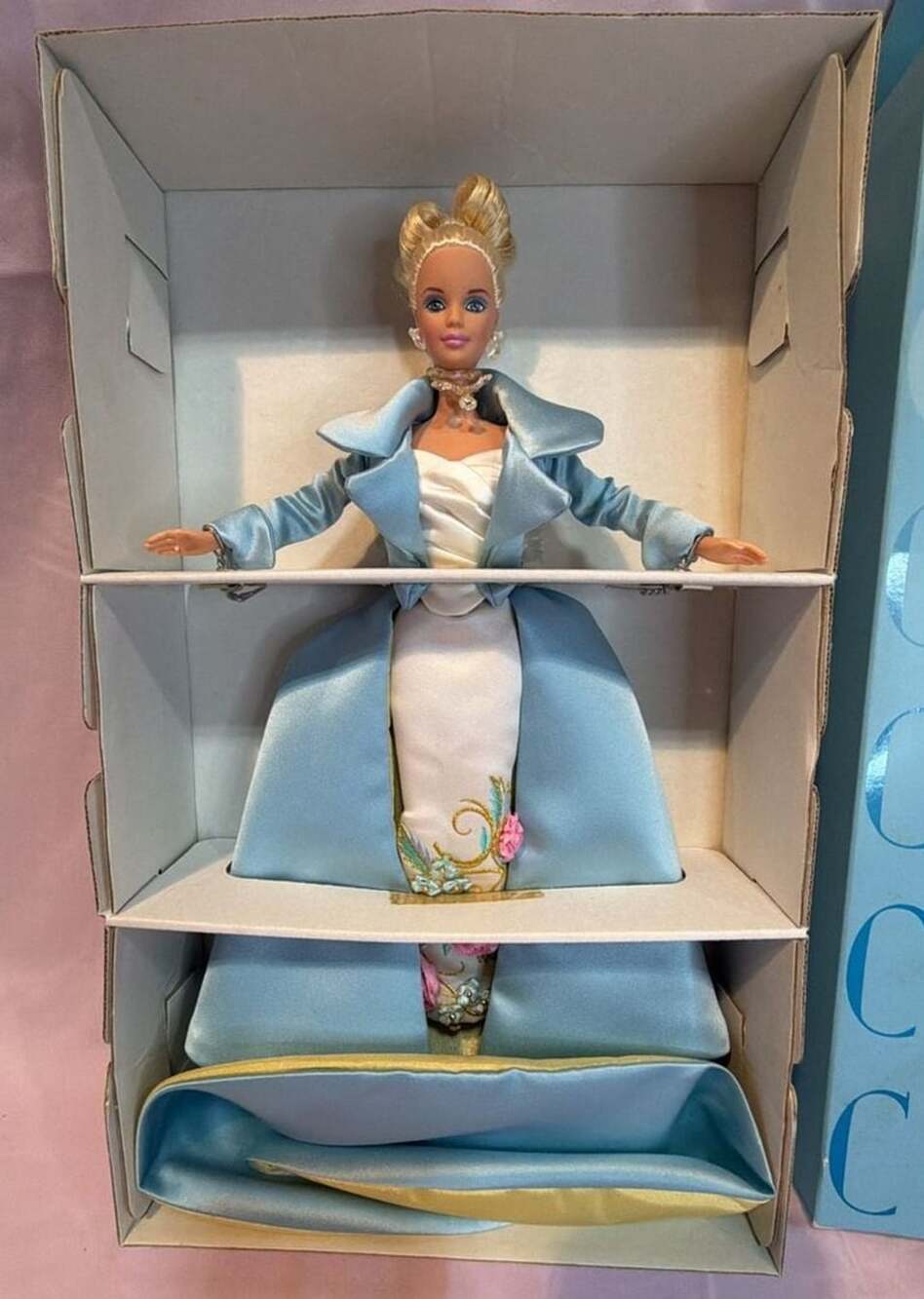 1996 Mattel Barbie Serenade In Satin Couture Collection Doll